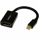 StarTech Mini DisplayPort to DisplayPort Adapter, 4K x 2K Video, Ultra HD Mini DP to DP Converter, mDP to DP 1.2 Adapter, Male/Female