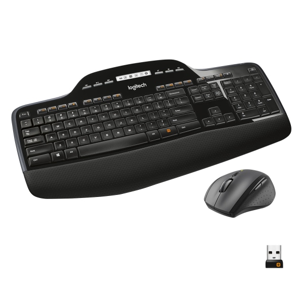 Logitech keyboard Mouse included Office RF Wireless Black