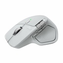Logitech MX Master 4 for Mac, Ergonomic Bluetooth Mouse with Advanced Performance Haptic Feedback, Ultra-Fast Scrolling, USB-C Charging, MacOS, iPadOS, Windows - white silver