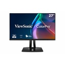 ViewSonic VP2756A-2K 27 Inch 1440p ColorPro Monitor, IPS Display with 100% sRGB and Pantone Validated for Professional Photo Editing, Advanced Ergonomics, 90W USB-C, HDMI, and DisplayPort Inputs