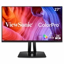 ViewSonic VP2756A-2K 27 Inch 1440p ColorPro Monitor, IPS Display with 100% sRGB and Pantone Validated for Professional Photo Editing, Advanced Ergonomics, 90W USB-C, HDMI, and DisplayPort Inputs