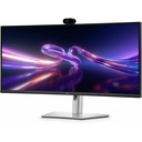 Dell Pro P P3426WEV 34" Class Webcam UW-QHD Curved Screen LCD Monitor - 21:9 - Black - TAA Compliant