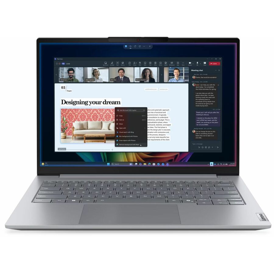 Lenovo ThinkBook 14 G9 IPL 21UX000KUS 14" Copilot+ PC Notebook - WUXGA - 60 Hz - Intel Core Ultra 5 325 - 16 GB - 512 GB SSD - English Keyboard - Arctic Gray