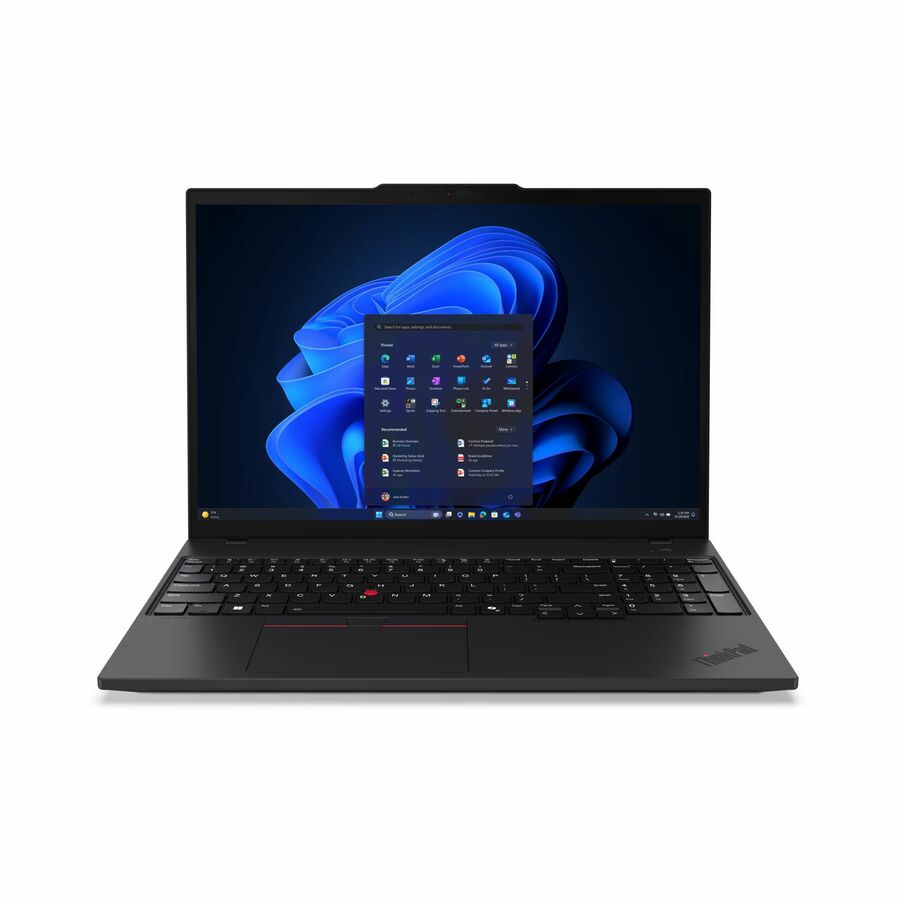 Lenovo ThinkPad T16 Gen 4 22AW002QUS 16" Touchscreen Copilot+ PC Notebook - WUXGA - 60 Hz - Intel Core Ultra 7 268V - 32 GB - 512 GB SSD - English Keyboard - Black