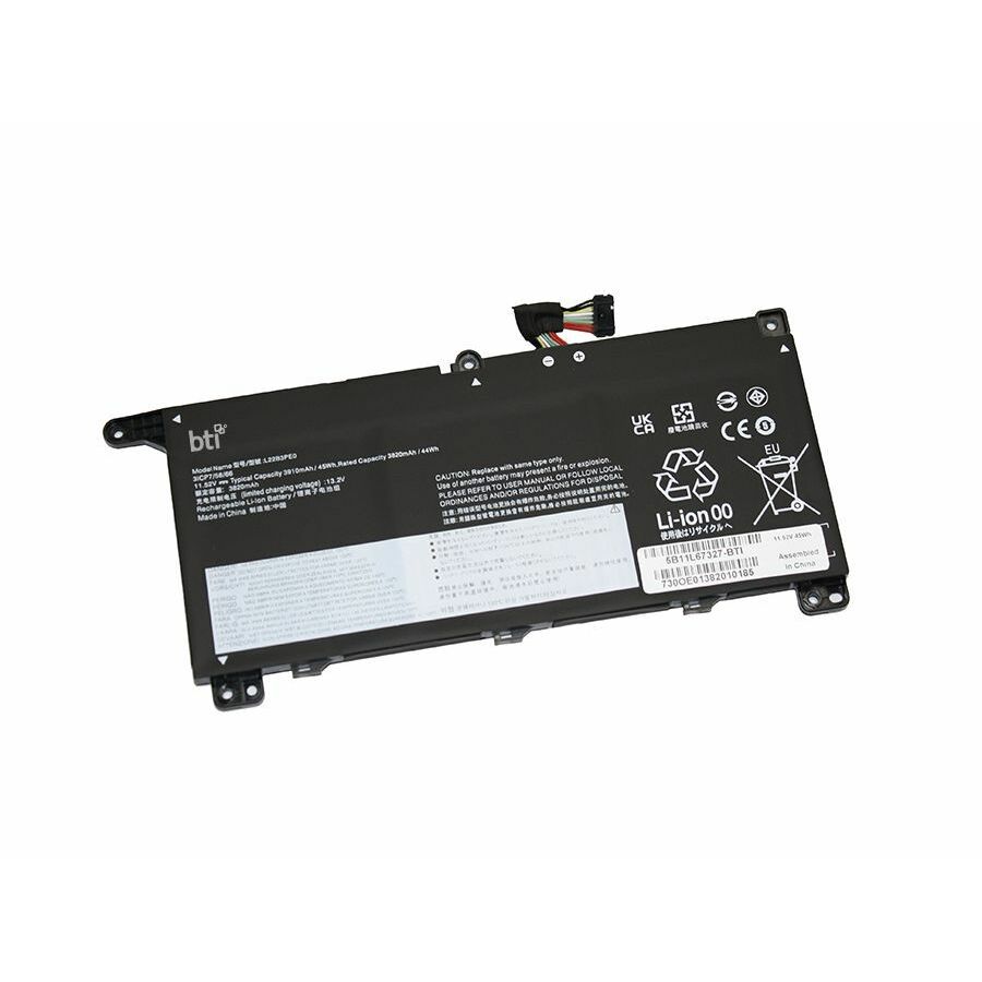 BTI 5B11L67327-BTI 11.52V 45WHR LI-ION BATTERY 5B11L67327, 5B11L67341, L22B3PE0, SB11L67331, 5B11N47485, L22L3PE0, SB11N47467, 5B11N47495, 5B11N47497, 5B11L67317, SB11L67339, 5B11L67323, 5B11N47501, SB11N47432, THINKBOOK 14 G6 ABP, 14 G6 ABP 21KJ, 14 G6 IRL, 14 G6 IRL 21KG, 14 G6 IRL 21NQ, 14 G7 ARP