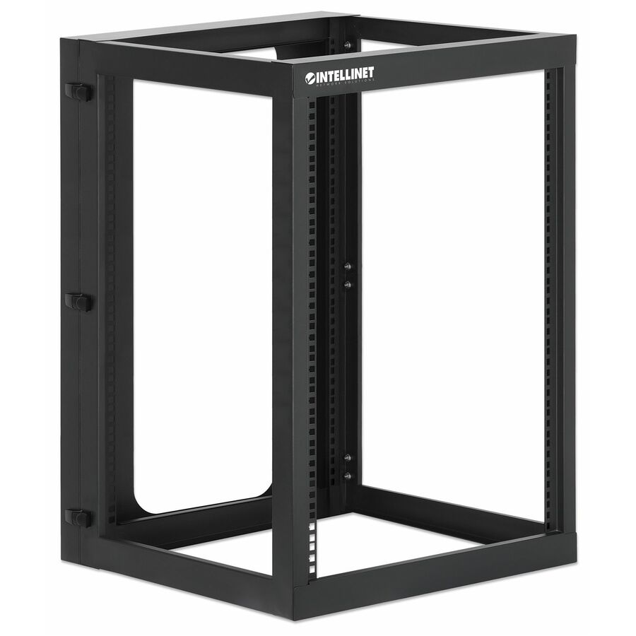 Intellinet 19" Wall Mount 4-Post Open Frame Network Rack, 15U
