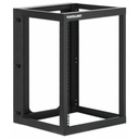 Intellinet 19" Wall Mount 4-Post Open Frame Network Rack, 15U