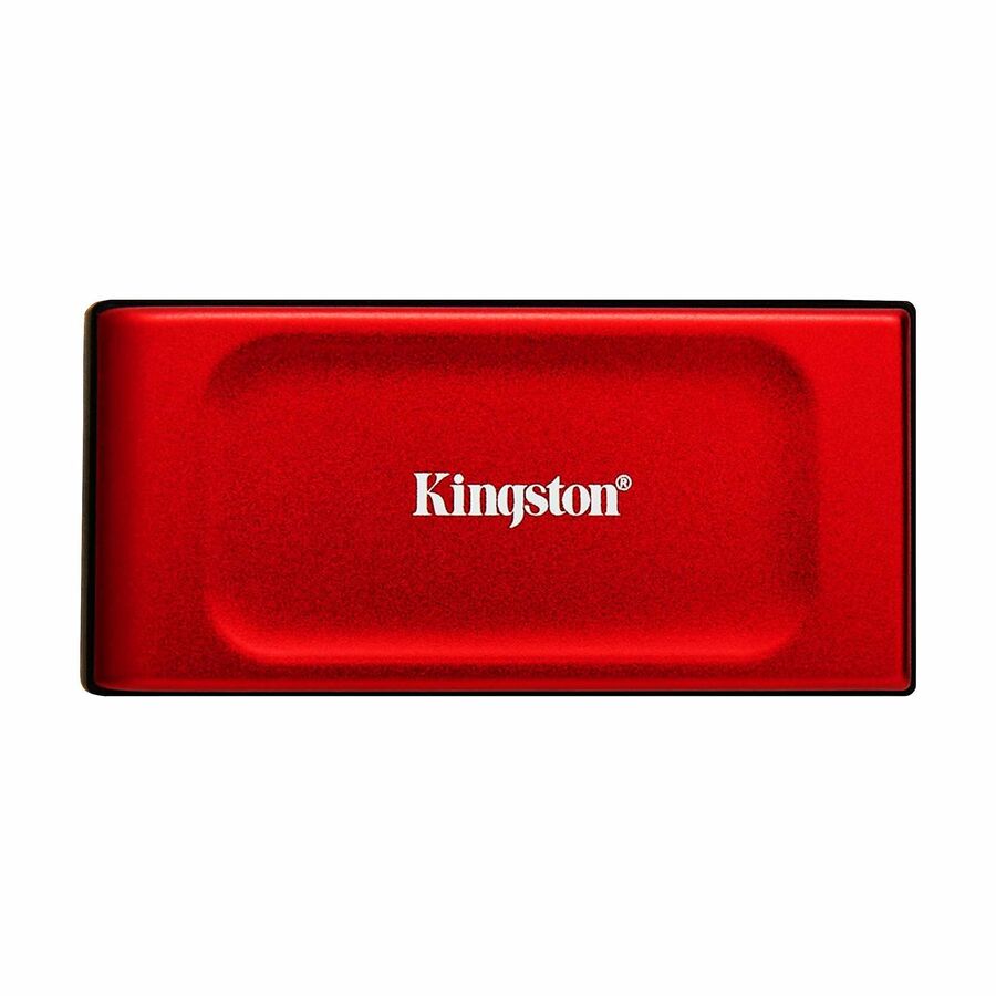 Kingston XS1000 1 TB Portable Solid State Drive - External - Red