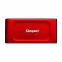 Kingston XS1000 1 TB Portable Solid State Drive - External - Red