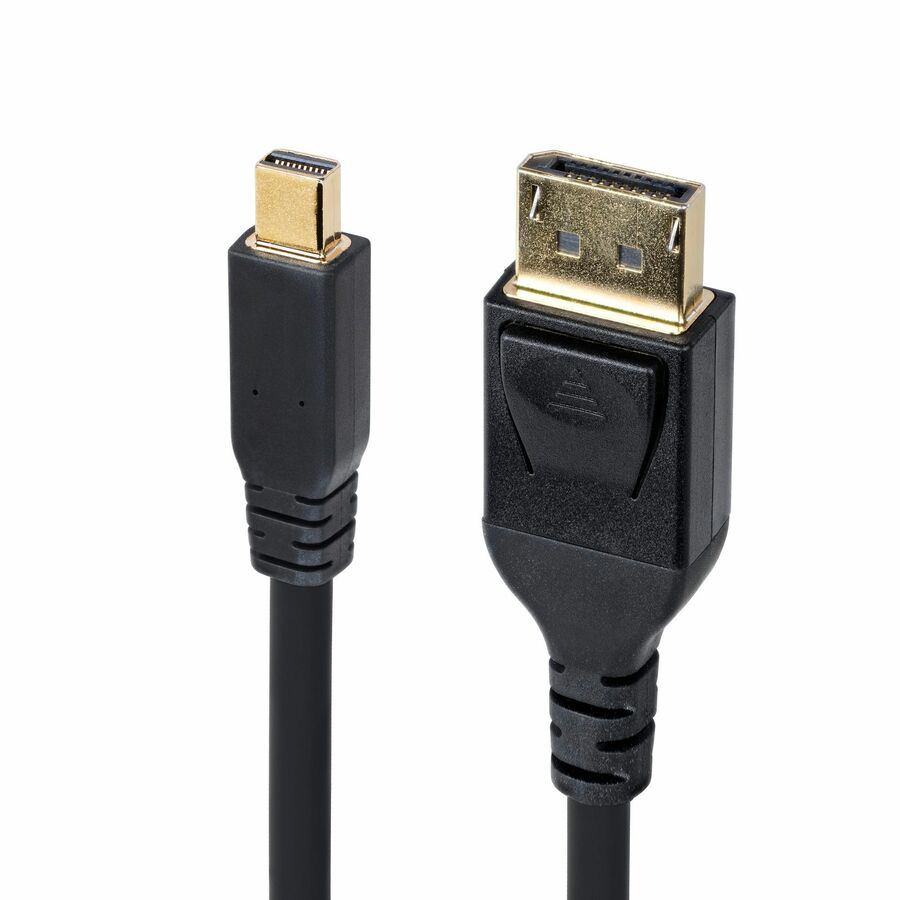 StarTech 10ft (3m) Mini DisplayPort to DisplayPort 1.4 Cable, 8K 60Hz HBR3 HDR, UHD 4K 120Hz, mDP to DP Cord