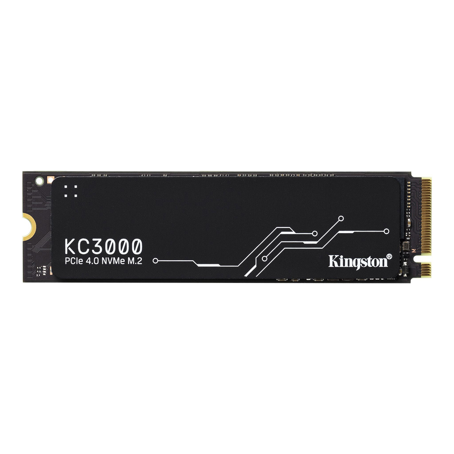 Kingston KC3000 2 TB Solid State Drive - M.2 2280 Internal - PCI Express NVMe (PCI Express NVMe 4.0 x4)