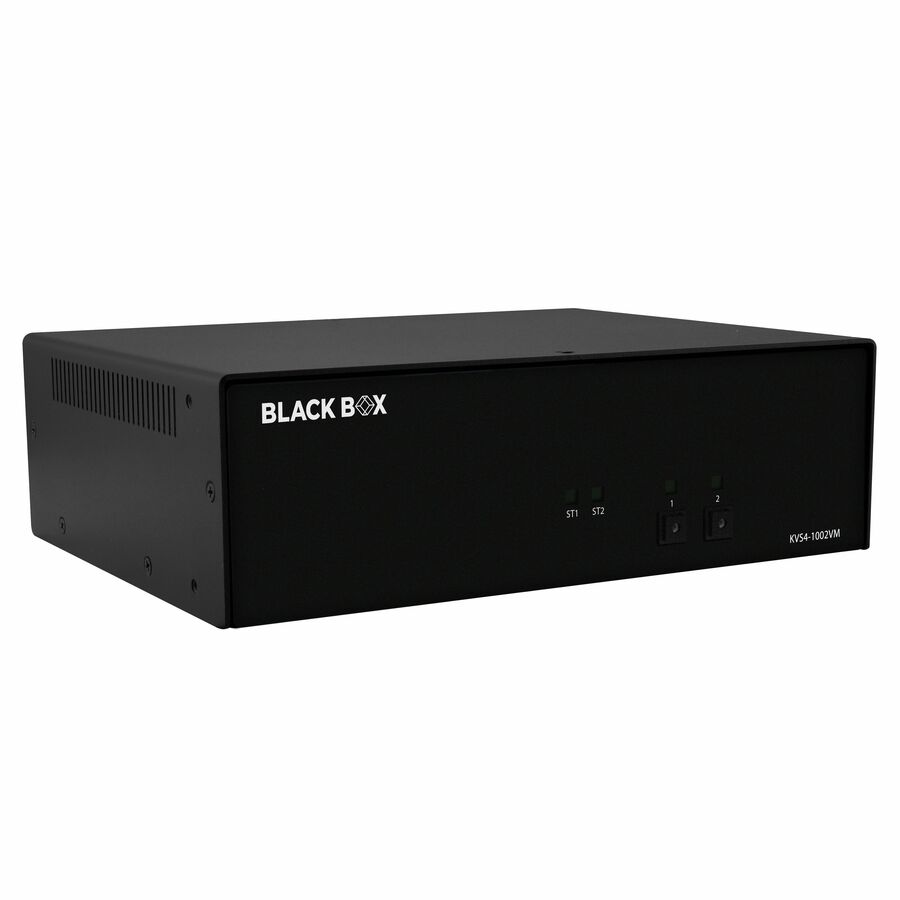 Black Box Secure NIAP 4.0 Certified KVM Switch - DisplayPort with MST, HDMI Out