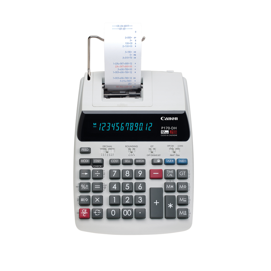 Canon P170-DH-3 Printing Calculators