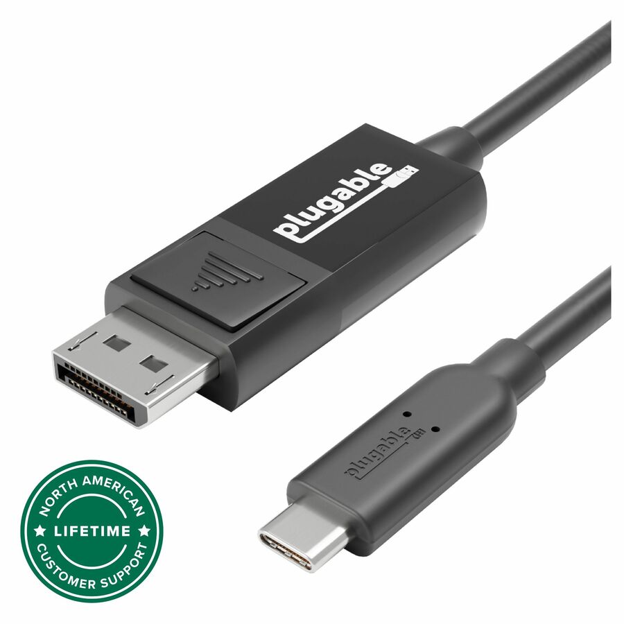Plugable USB C to DisplayPort Bi Directional Cable 6 feet (1.8m)