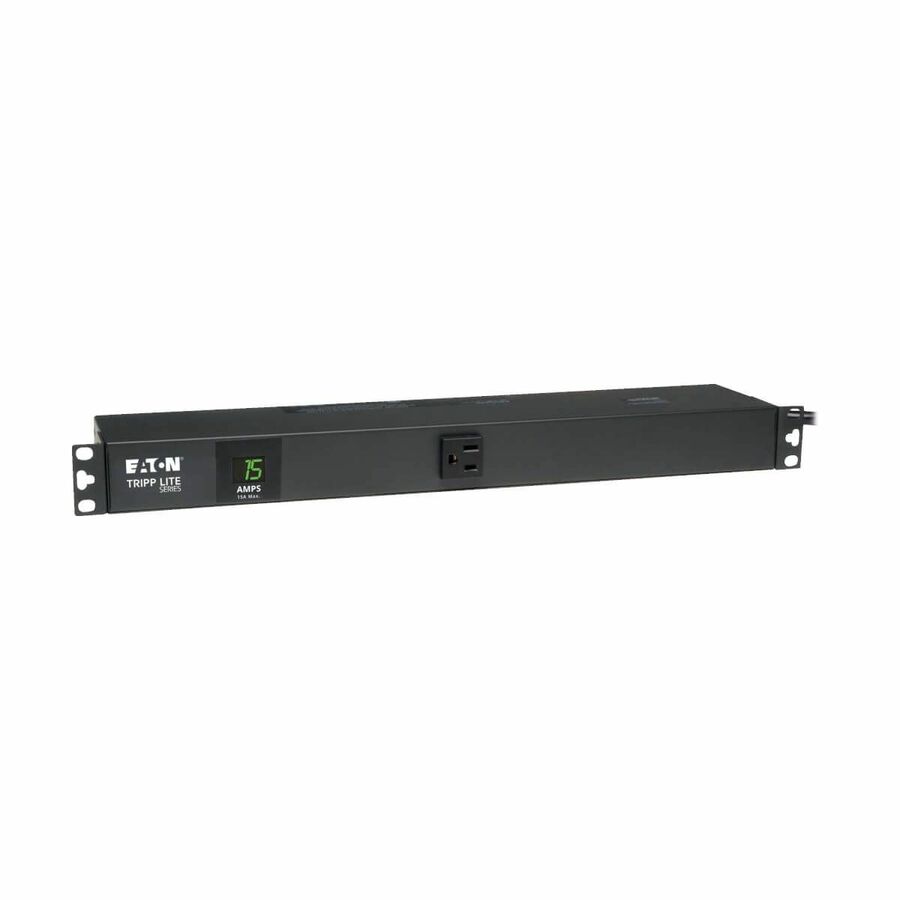 Tripp Lite by Eaton PDU 1.4kW Single-Phase Local Metered PDU 120V Outlets (13 5-15R) 5-15P 100-127V Input 15 ft. (4.57 m) Cord 1U Rack-Mount