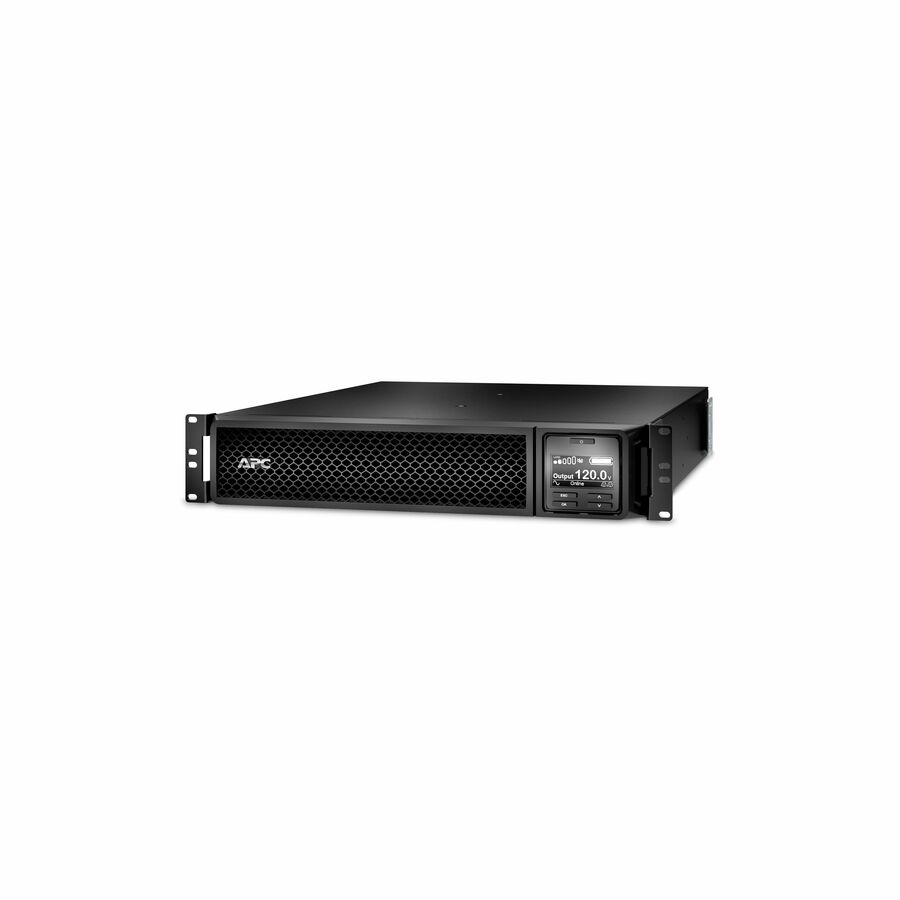 APC Smart-UPS On-Line, 1500VA, Rackmount 2U, 120V, 6x 5-15R NEMA outlets, Network Card, Extended runtime, W/ rail kit