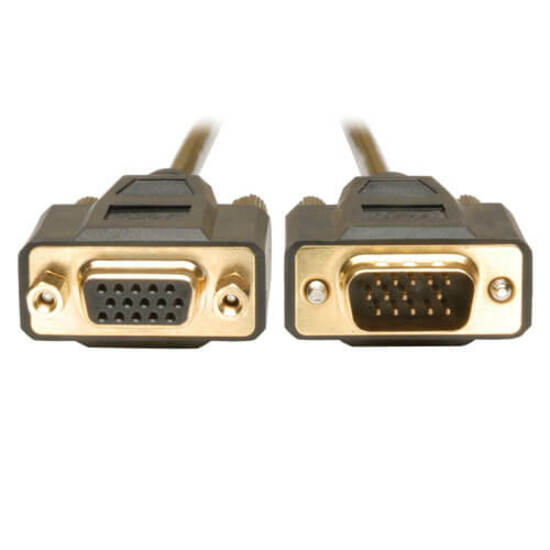 Eaton Tripp Lite Series VGA Monitor Extension Cable, 640x480 (HD15 M/F), 6 ft. (1.83 m)