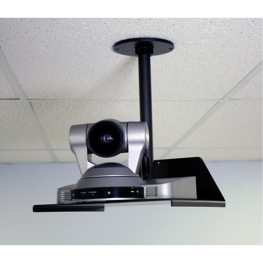 Vaddio Short Drop Down Mount - Camera Mount - Black