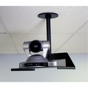 Vaddio Short Drop Down Mount - Camera Mount - Black