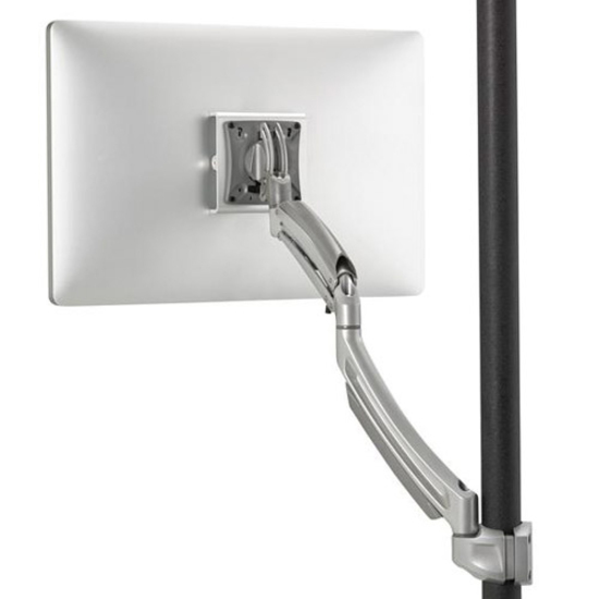 Chief Kontour Dynamic Pole Single Monitor Mount - For Displays 10-30" - Silver