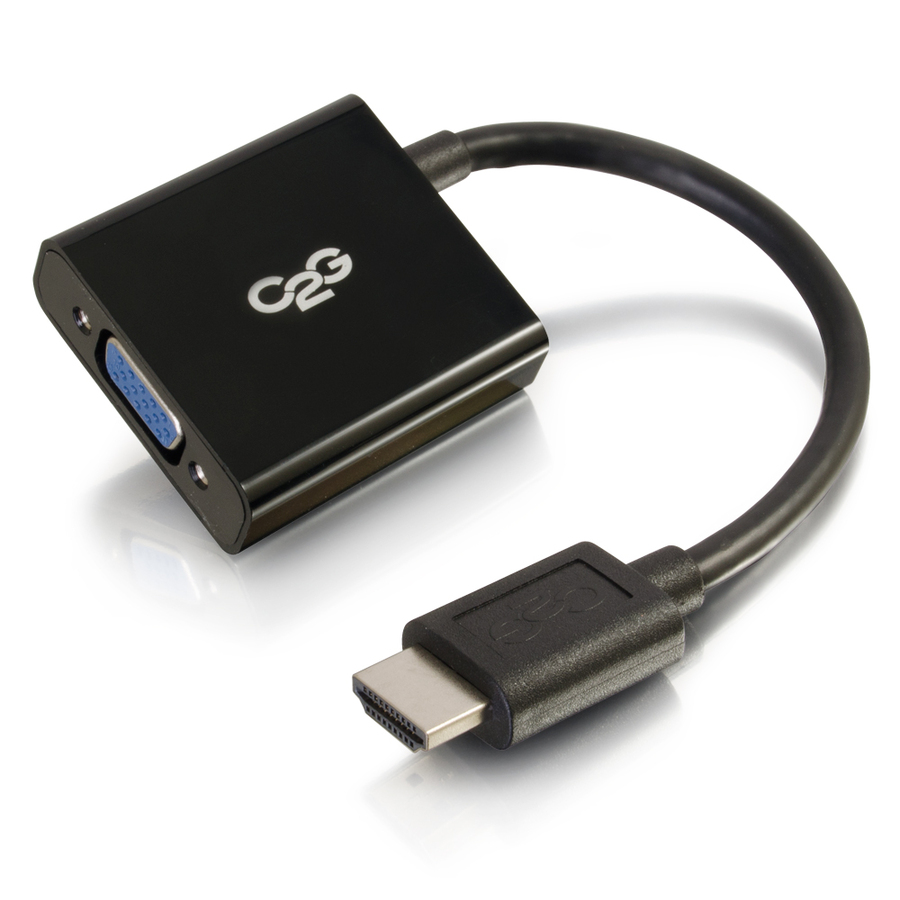C2G HDMI to VGA Adapter - HDMI to VGA Converter Adapter - 1080p