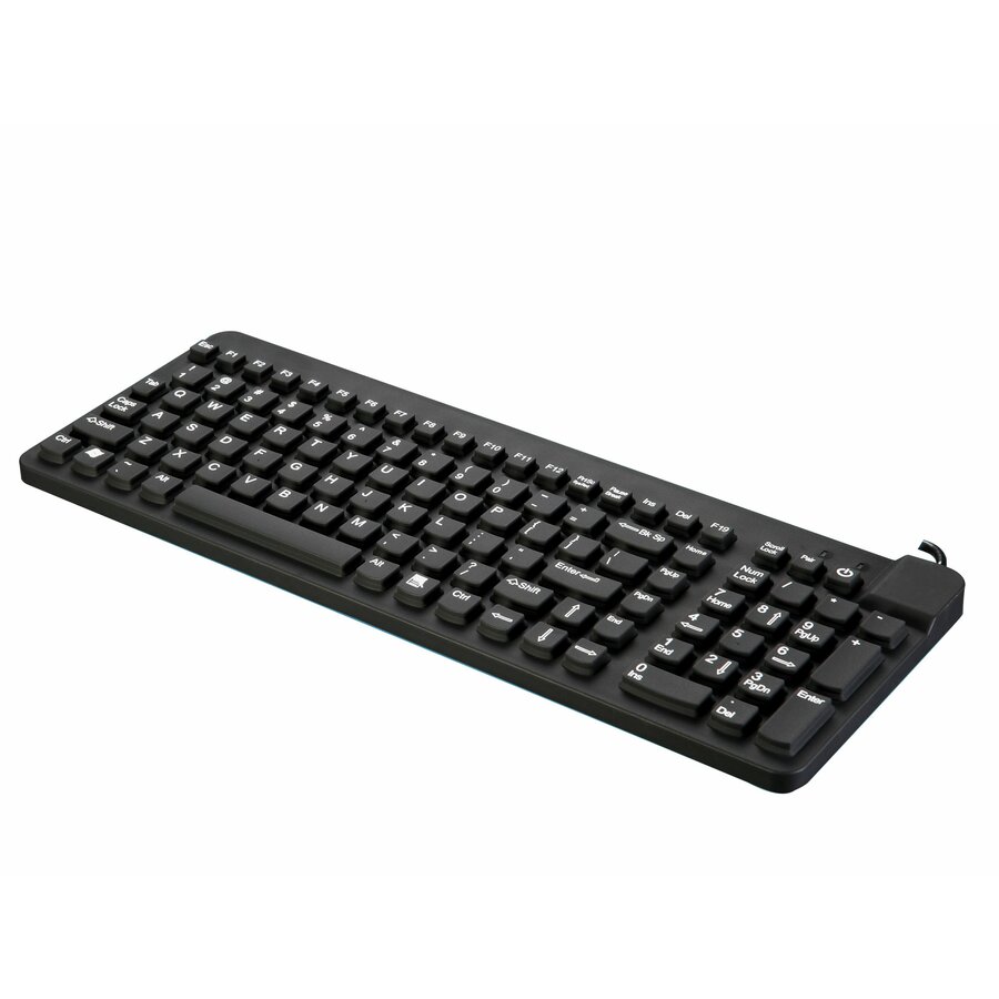 Man & Machine Premium Full Size Waterproof Disinfectable Keyboard