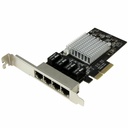 StarTech 4-Port Gigabit Ethernet Network Card - PCI Express, Intel I350 NIC - Quad Port PCIe Network Adapter Card w/ Intel Chip