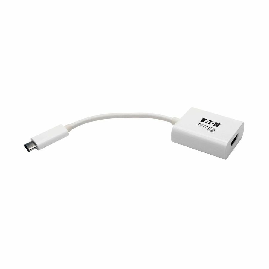 Eaton Tripp Lite Series USB 3.2 Gen1 Type-C to HDMI 4K Adapter with Alternate Mode - DP 1.2, White