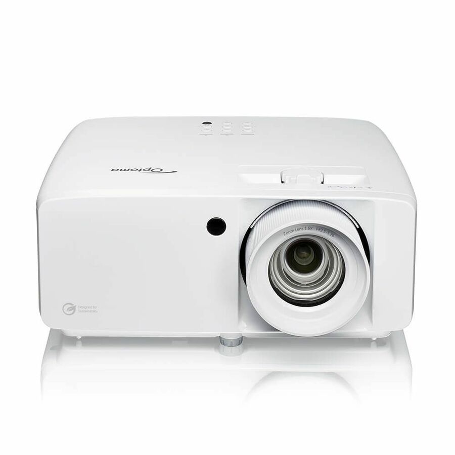 Optoma ZH551 3D DLP Projector - 16:9 - Portable, Ceiling Mountable - White