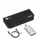 SIIG 2x1 DisplayPort 4K KVM USB 3.0 Switch with Remote Control