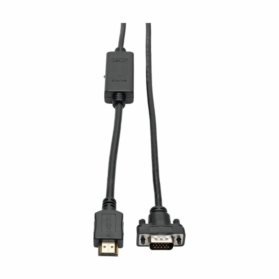 Tripp Lite by Eaton HDMI to VGA Active Adapter Cable (HDMI to Low-Profile HD15 M/M) 6 ft. (1.8 m)