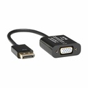Tripp Lite by Eaton DisplayPort to VGA Active Adapter Video Converter DP ver 1.2 (M/F) 6-in. (15.24 cm)