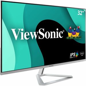 ViewSonic VX3276-MHD 32 Inch 1080p Monitor, IPS with Screen Split Capability and Eye Care Technology for Home and Office Entertainment, Ultra-Thin Bezels, DisplayPort for Daisy Chain, and HDMI Inputs