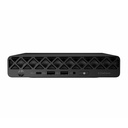 HP EliteDesk 8 G1i Desktop Computer - Intel Core Ultra 7 265T - vPro Technology - 16 GB - 256 GB PCI Express NVMe SSD - Mini PC - Jack Black