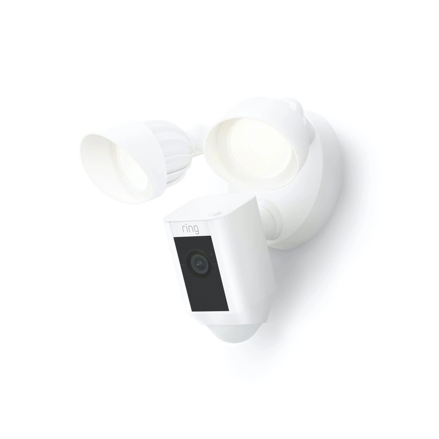 Ring Floodlight Cam 2 Megapixel Outdoor Full HD Network Camera - Color - Floodlight - White