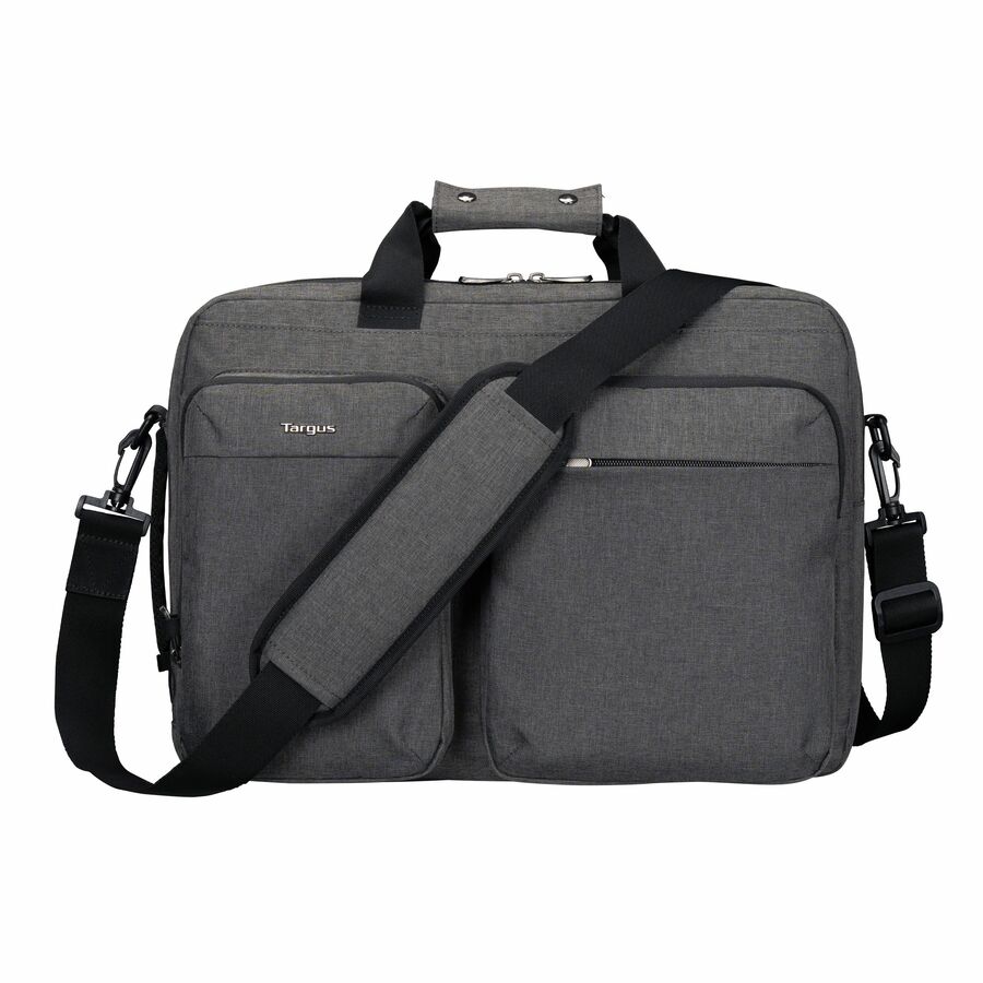 Targus Hybrid TBT94304GL Carrying Case (Backpack/Briefcase) for 15" to 16" Notebook - Gray - TAA Compliant