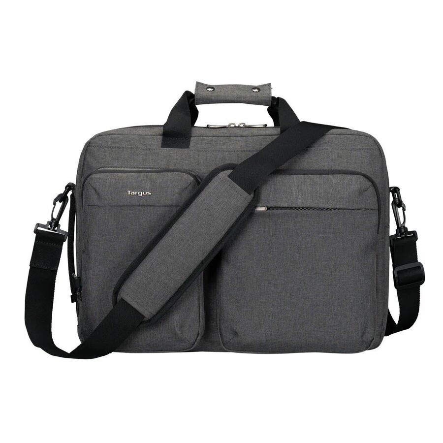 Targus Hybrid TBT94304GL Carrying Case (Backpack/Briefcase) for 15" to 16" Notebook - Gray - TAA Compliant