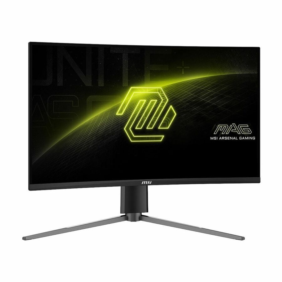 MSI MAG 27CQ6PF 27" Class WQHD Curved Screen Gaming LCD Monitor - 16:9 - Metallic Black
