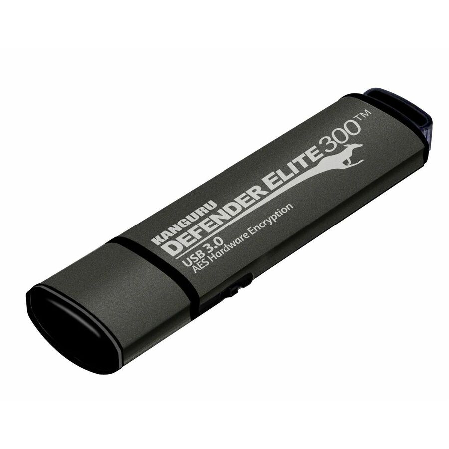 Kanguru Defender Elite300 FIPS 140-2 Certified, Encrypted Flash Drive, 512G