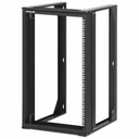 Intellinet 19" Wall Mount 2-Post Open Frame Network Rack, 15U