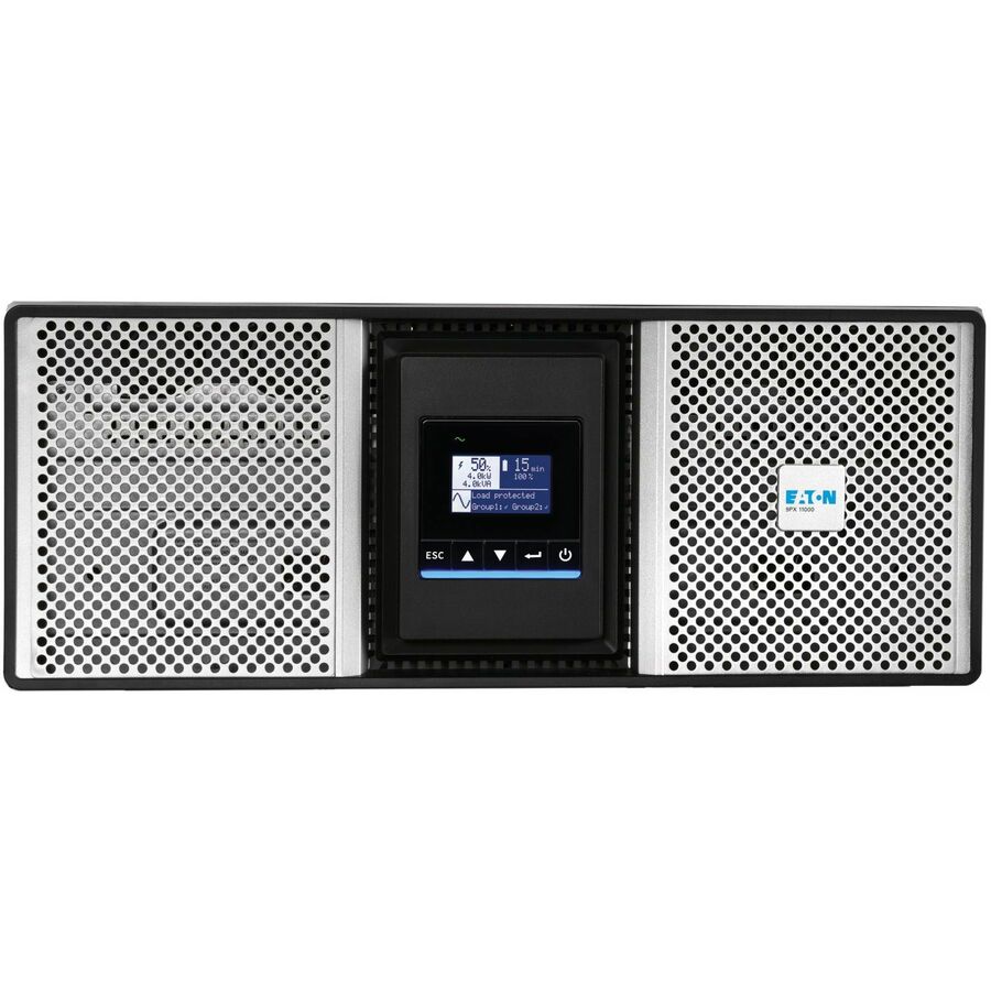 Eaton 9PX G2 8000VA 8000W 208V Online Double-Conversion UPS - Hardwired Input, 4 L6-30R/Hardwired Output, Maintenance Bypass, Cybersecure Network Card, Extended Run, 4U Rack/Tower