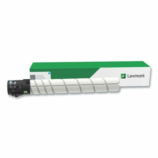 Lexmark Original Laser Toner Cartridge - Cyan - 1 Each