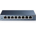 TP-LINK TL-SG108 - 8 Port Gigabit Unmanaged Ethernet Network Switch - Limited Lifetime Protection