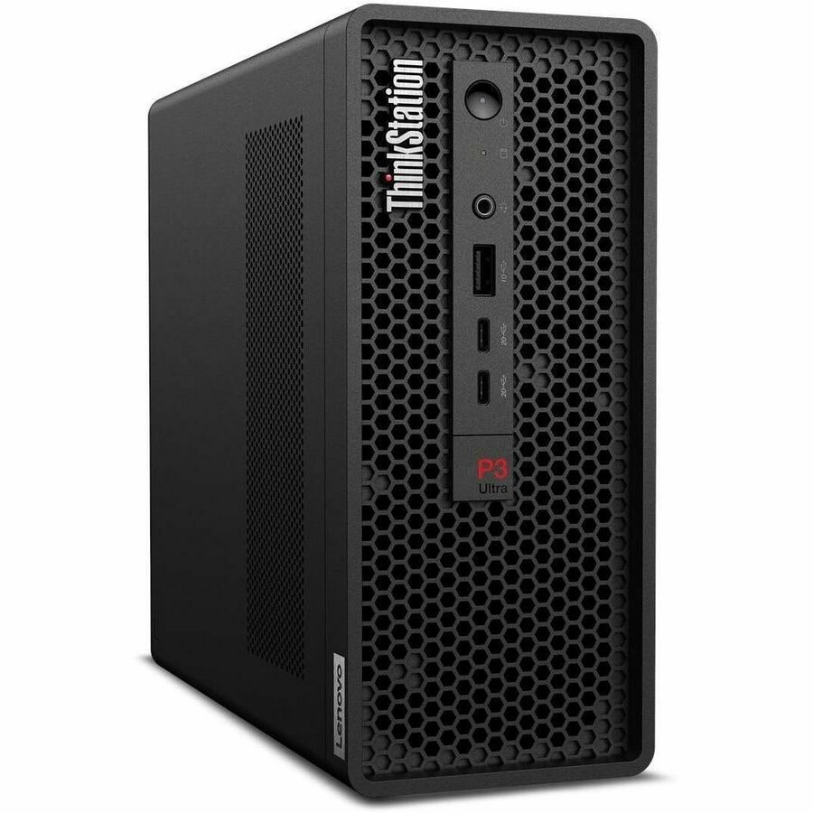 Lenovo ThinkStation P3 Ultra Gen 2 30J50033US Workstation - 1 x Intel Core Ultra 9 2nd Gen 285 - vPro Technology - 32 GB - 1 TB SSD - Small Form Factor - Black