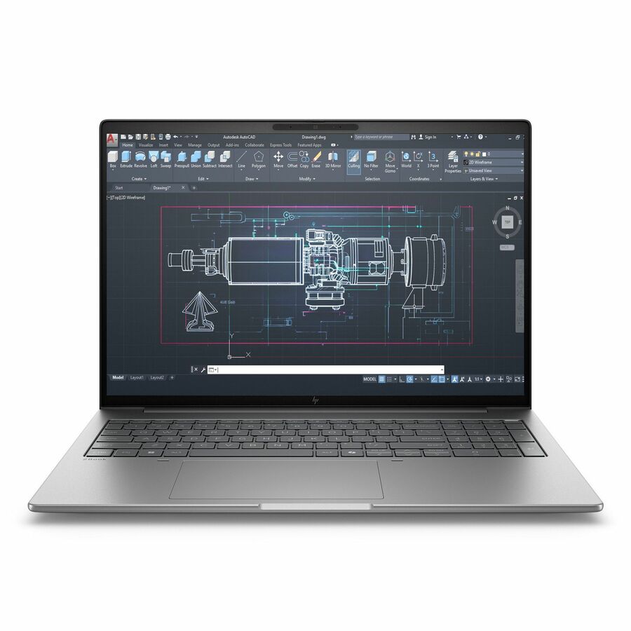 HP ZBook 8 G1i 16" Mobile Workstation - WUXGA - 60 Hz - Intel Core Ultra 7 255H - 16 GB - 512 GB SSD - English Keyboard - Meteor Silver