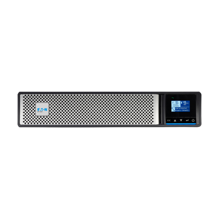 Eaton 5PX G2 1950VA 1950W 120V Line-Interactive UPS - 6 NEMA 5-20R, 1 L5-20R Outlets, Cybersecure Network Card Included, Extended Run, 2U Rack/Tower