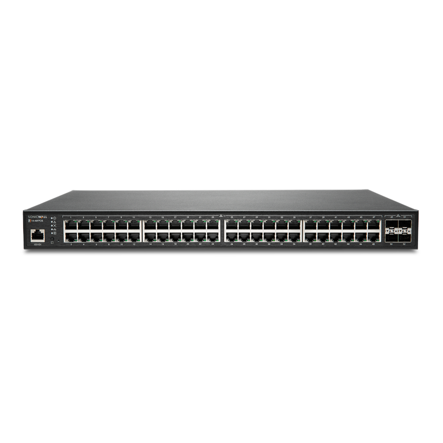 SonicWall SWITCH SWS14-48FPOE
