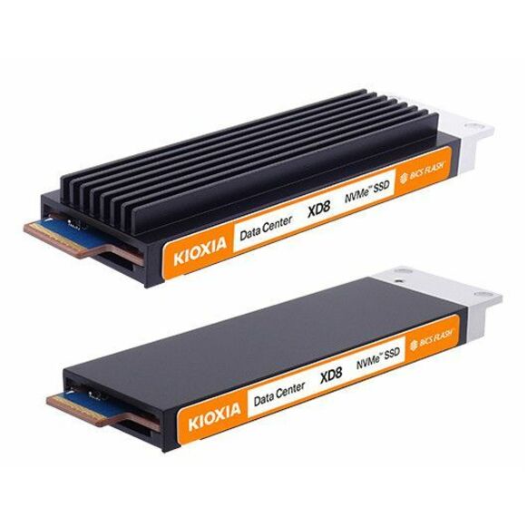KIOXIA XD8 KXD81RJJ7T68 7.50 TB Solid State Drive - E1.S (9.5 mm) Internal - PCI Express NVMe (PCI Express NVMe 5.0 x4)
