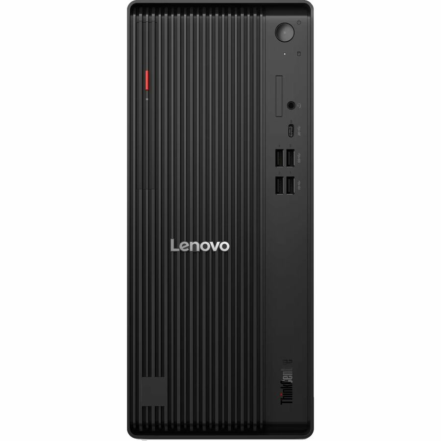 Lenovo ThinkCentre M70t Gen 6 12YH001NUS Desktop Computer - Intel Core Ultra 5 2nd Gen 235 - vPro Technology - 16 GB - 512 GB SSD - Tower - Black