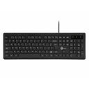 SIIG Industrial Grade Washable & Dustproof USB Multimedia Keyboard